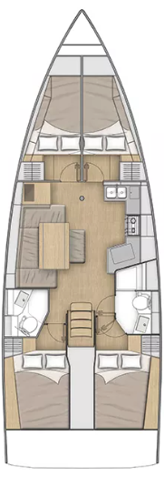 Location Voilier Bénéteau avec permis