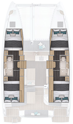 Location bateau Néa Péramos pas cher Lagoon 38