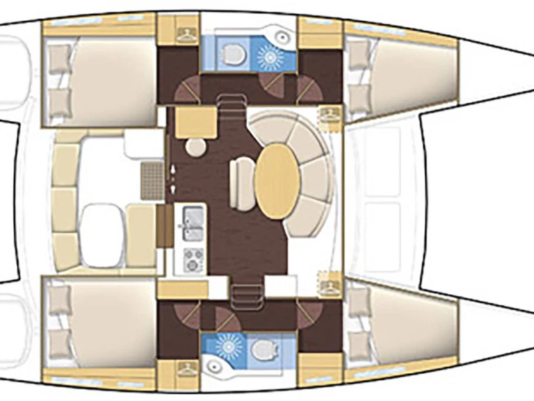 Louer Catamaran avec ou sans skipper Lagoon à Propriano