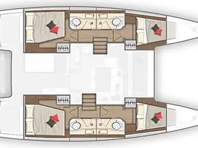 Lagoon Lagoon 40 a louer à Paros (Ile)