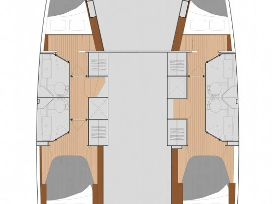 Location Catamaran Fountaine Pajot avec permis