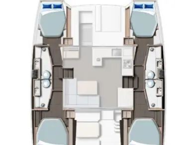 Louer Catamaran avec ou sans skipper Leopard Catamarans / Robertson & Caine à Procida