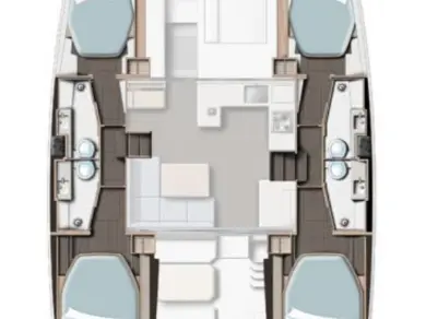 Catamaran à louer à Cannigione au meilleur prix