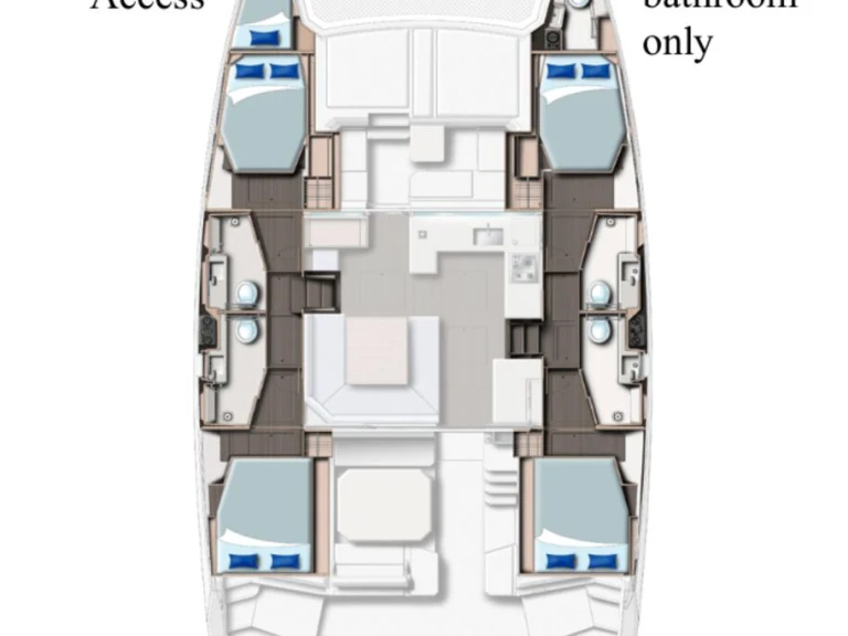 Location Catamaran à Procida - Leopard Catamarans / Robertson & Caine Leopard 45