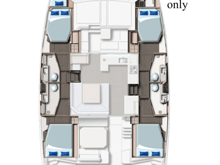 Louer Catamaran avec ou sans skipper Leopard Catamarans / Robertson & Caine à Procida