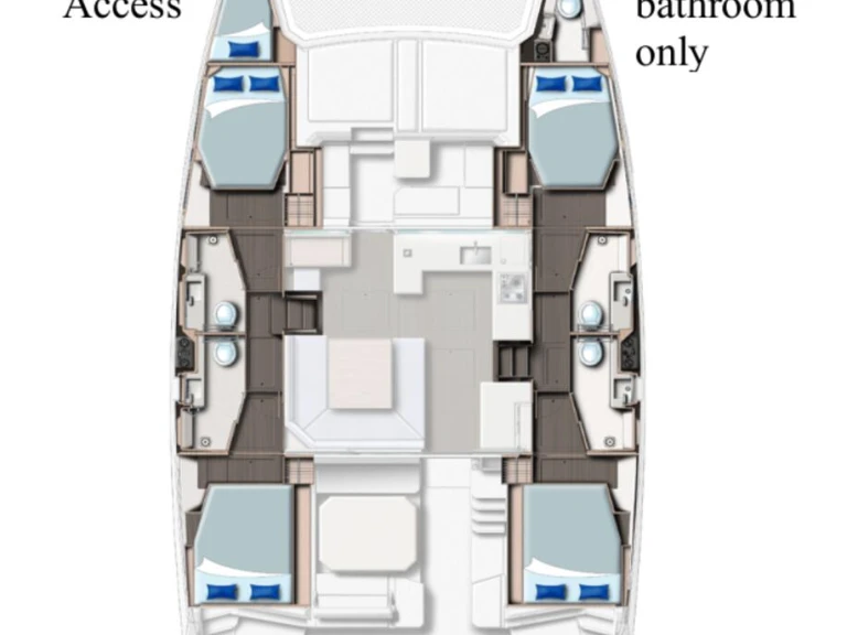 Location Catamaran Leopard Catamarans / Robertson & Caine avec permis