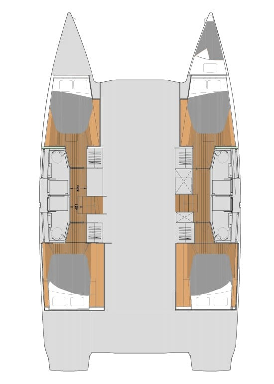 Location Catamaran à Road Town - Fountaine Pajot Elba 45