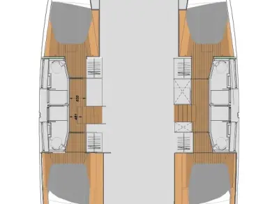 Location Catamaran à Road Town - Fountaine Pajot Elba 45