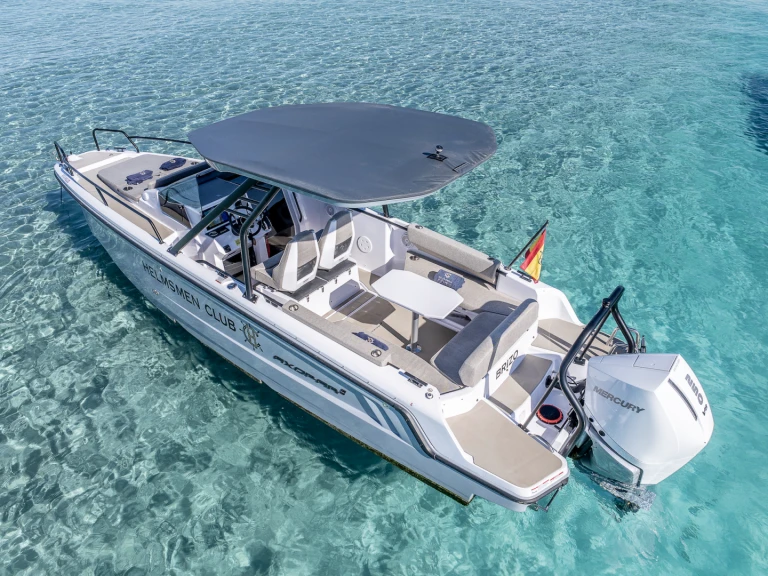 Location Bateau à moteur Axopar avec permis