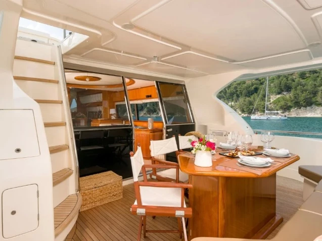 Location Yacht Fairline avec permis