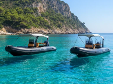 Alquiler Neumática artboat con o sin  título de navegación