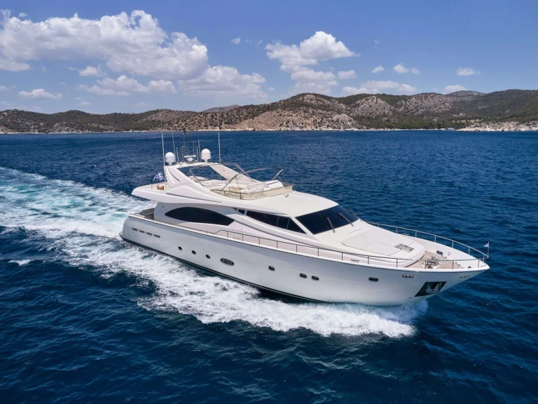 Location bateau Ferretti ESCAPE à Le Pirée sur Samboat