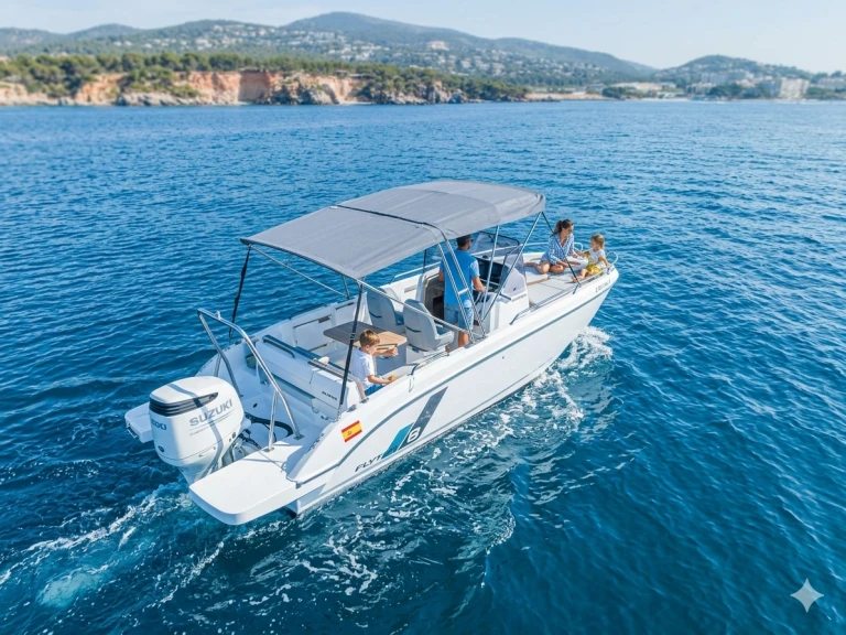 Location bateau Palma de Majorque pas cher Flyer 8 SPACEdeck