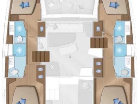 Location à Trogir - Lagoon Lagoon 42 sur SamBoat