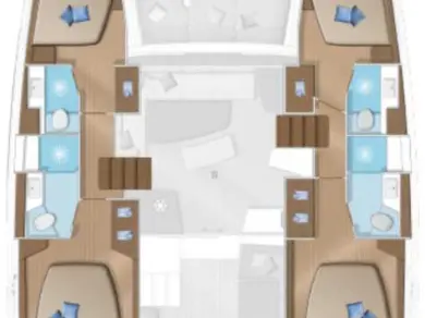 Location à Trogir - Lagoon Lagoon 42 sur SamBoat