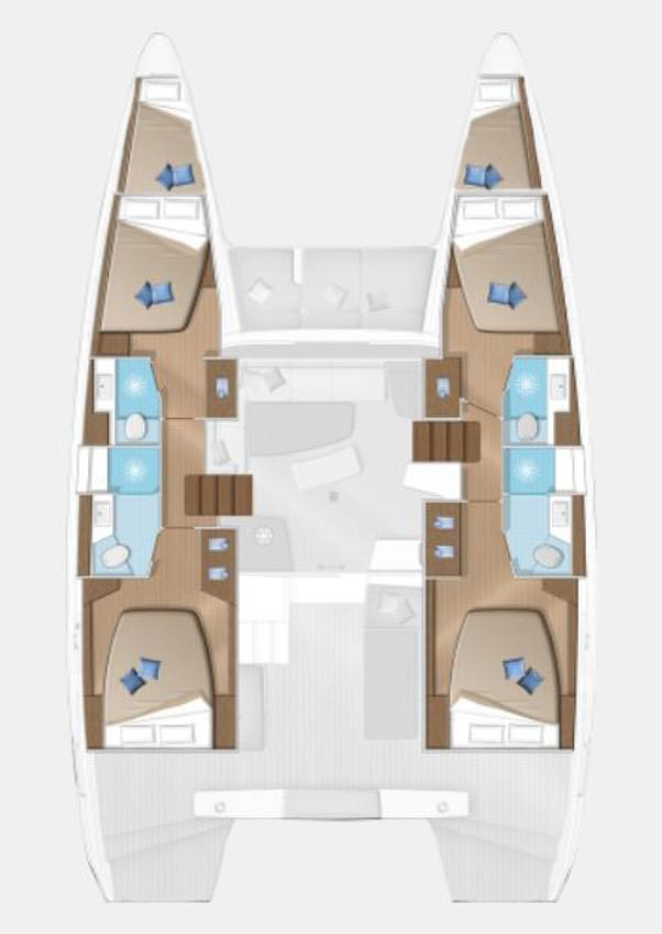 Location Catamaran Lagoon avec permis