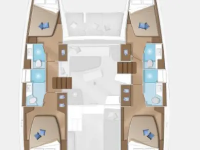 Catamaran à louer à Jezera au meilleur prix
