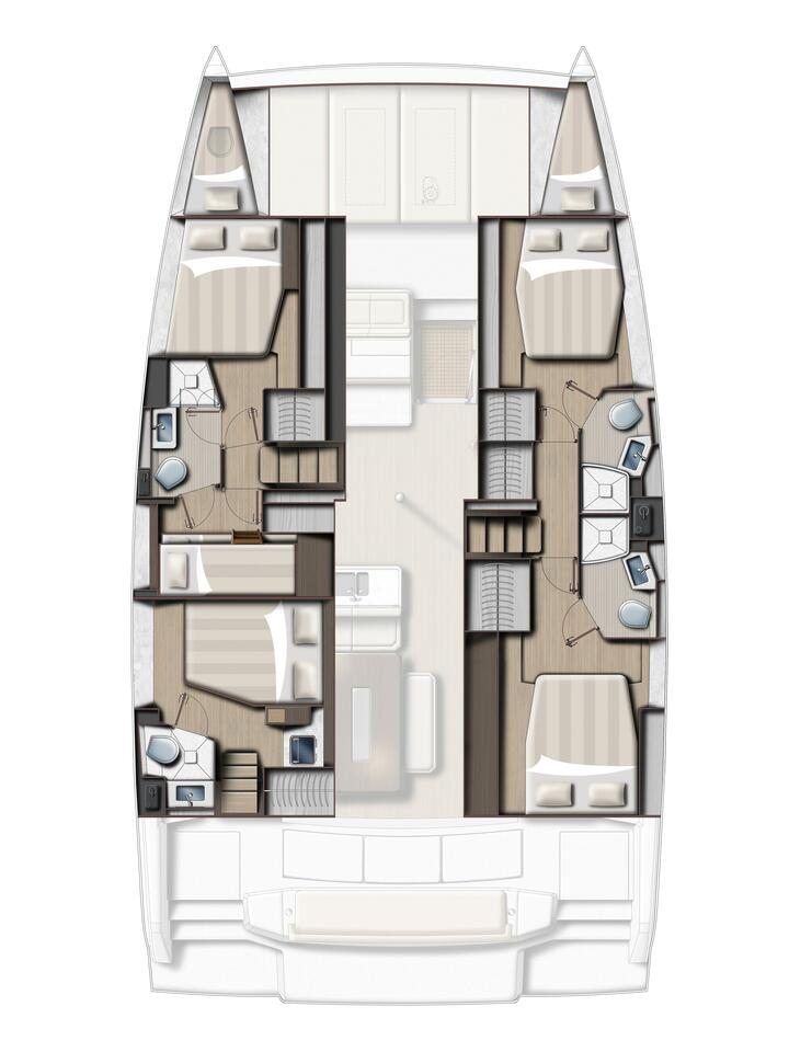 Location Catamaran à Sant Antoni de Portmany - Bali Bali 4.6