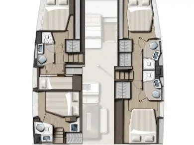 Location Catamaran à Sant Antoni de Portmany - Bali Bali 4.6