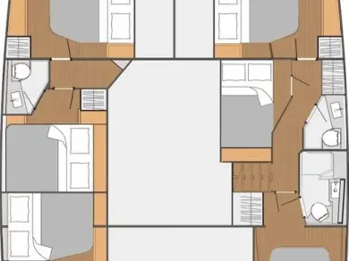 Location bateau Fountaine Pajot Saba 50 à Palma de Majorque sur Samboat