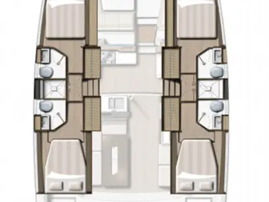 Louer Catamaran avec ou sans skipper Bali à Seget Donji
