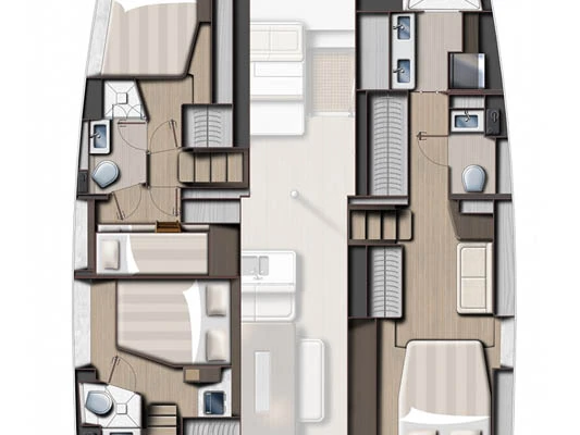 Louer Catamaran avec ou sans skipper Bali à Eden Island