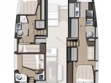 Louer Catamaran avec ou sans skipper Bali à Eden Island