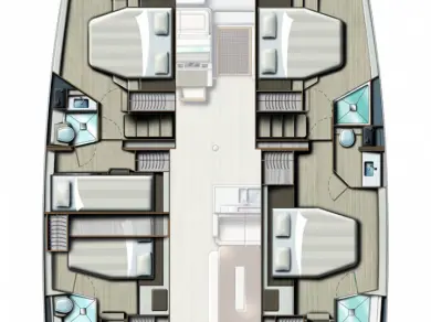 Louer Catamaran avec ou sans skipper Bali à Marsh Harbour