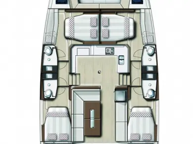 Location bateau Komolac pas cher Bali Catspace Voile