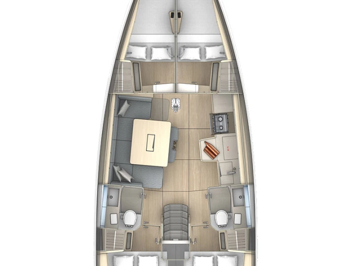 Dufour Dufour 41 a louer à Seget Donji