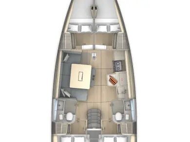 Dufour Dufour 41 a louer à Seget Donji