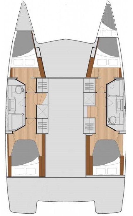 Location Catamaran Fountaine Pajot avec permis