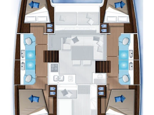 Location Catamaran Lagoon avec permis