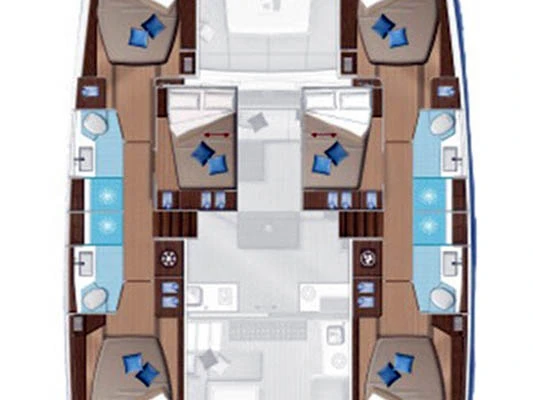 Location Catamaran à Seget Donji - Lagoon Lagoon 50