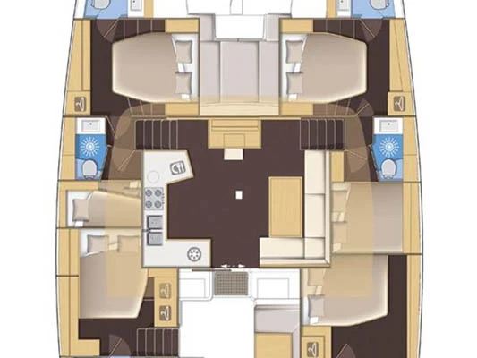 Lagoon Lagoon 52 F a louer à Palma de Majorque