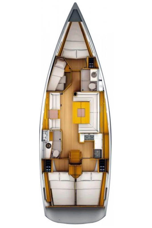Location bateau Jeanneau Sun Odyssey 449 à Lidingö sur Samboat