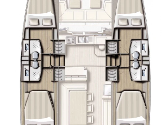 Location bateau Bali Bali 4.1 à Gouviá sur Samboat