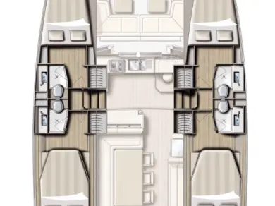 Location bateau Bali Bali 4.1 à Gouviá sur Samboat