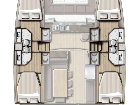 Location Catamaran à Préveza - Bali Bali 4.3