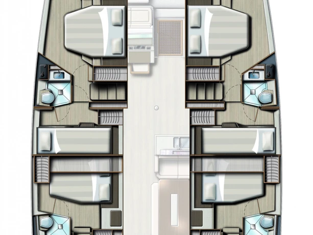 Location Catamaran à Gouviá - Bali Bali 4.8