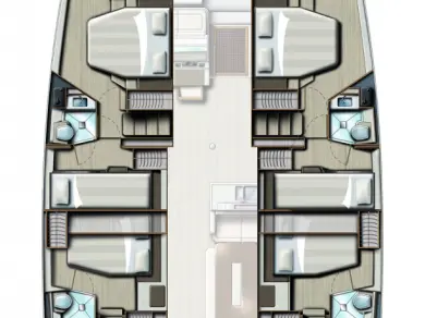 Location Catamaran à Gouviá - Bali Bali 4.8