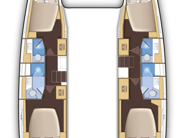 Location Catamaran Lagoon avec permis