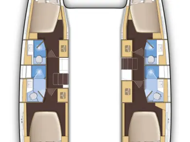 Location Catamaran Lagoon avec permis