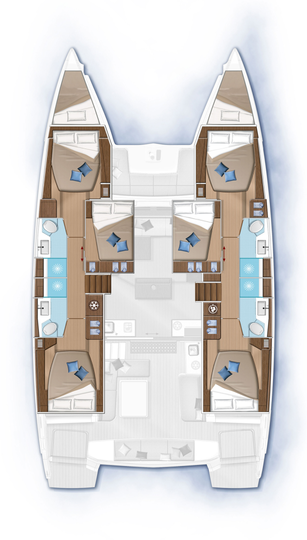 Location Catamaran Lagoon avec permis