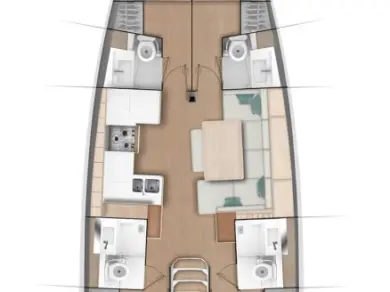 Location Voilier à Gouviá - Jeanneau Sun Odyssey 490