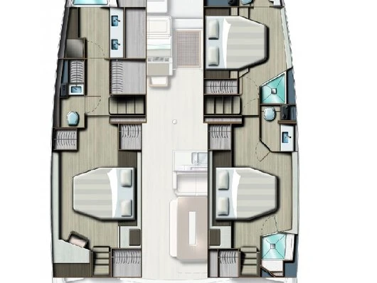 Location Catamaran à Göcek - Bali Bali 4.8