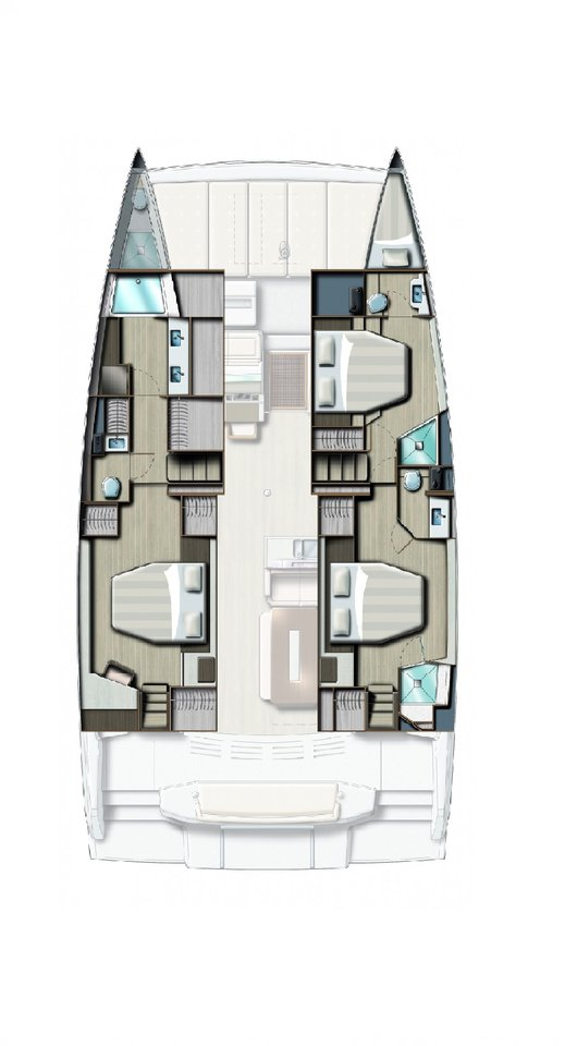 Location Catamaran à Göcek - Bali Bali 4.8