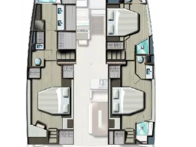 Location Catamaran à Göcek - Bali Bali 4.8