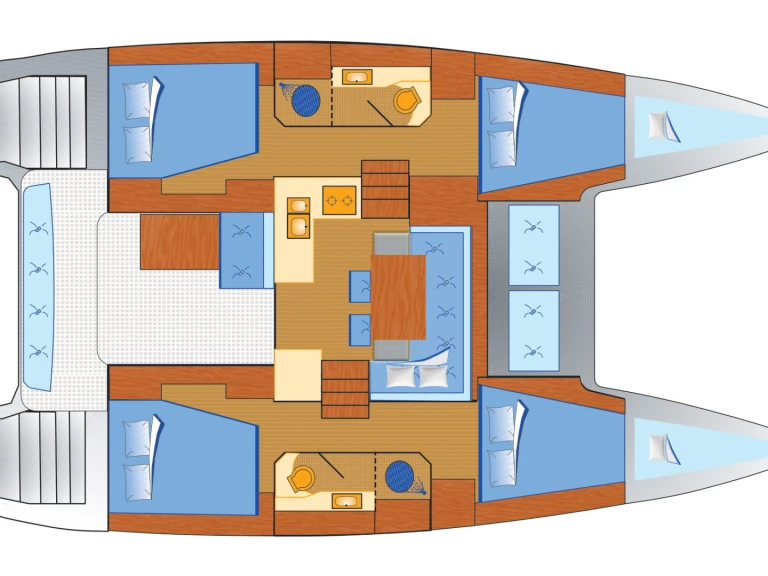 Location Catamaran Lagoon avec permis