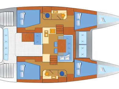 Location Catamaran Lagoon avec permis